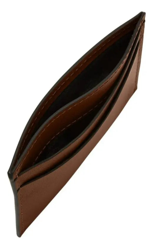 Tarjetero Fossil Hombre Ml4735210 Westover De Piel Marrón